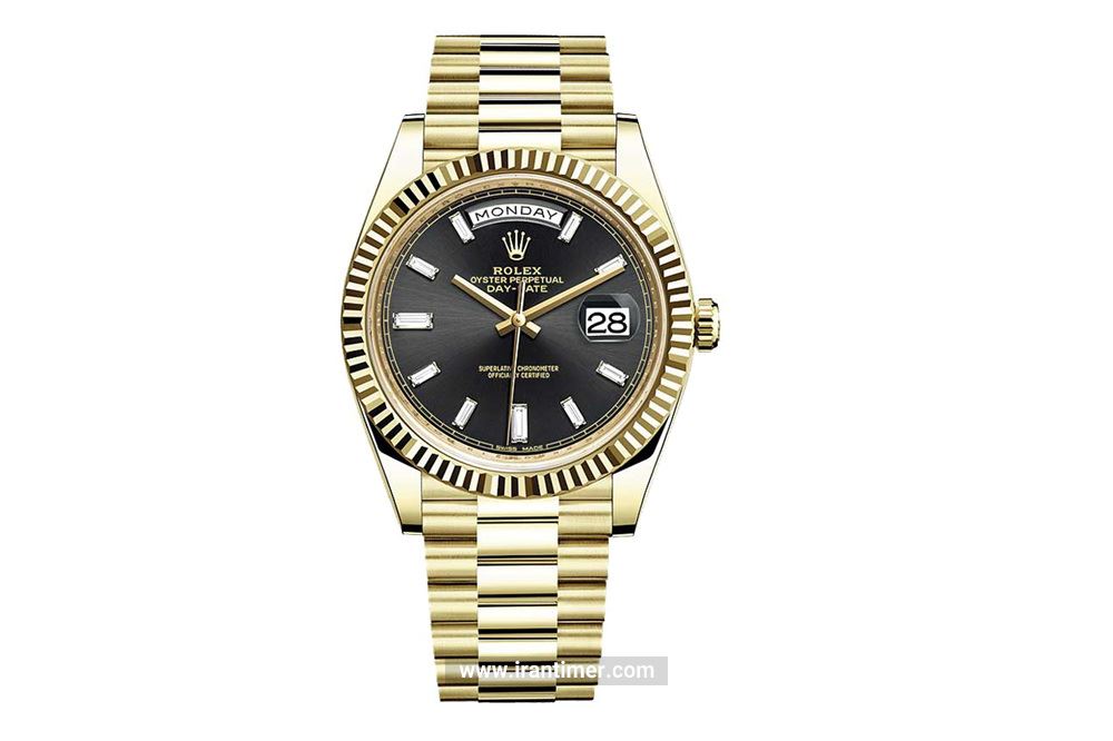 ساعت مچی مردانه رولکس مدل 228238 bkbdp Black یک ساعت تقویم دار درکنار طراحی زیبا